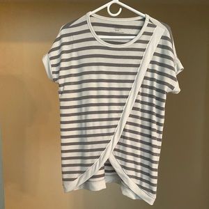 Maternity/ nursing cap sleeve sweater